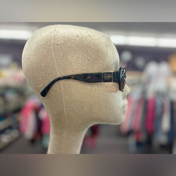 COACH Sunglasses with Case - Black / Brown - Picture 10 of 12